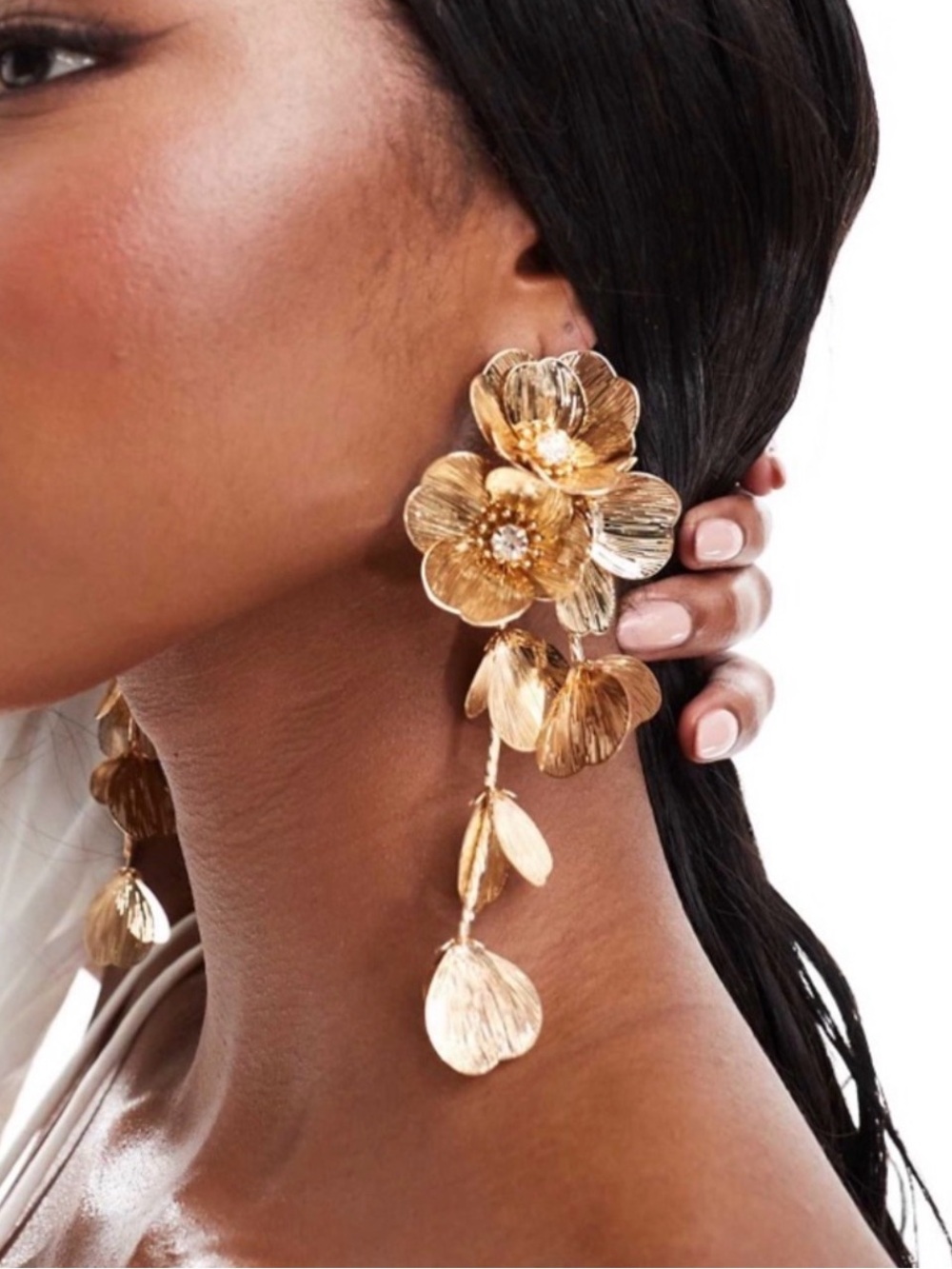 Cascading Statement Drop Earrings - Kate Middleton Earrings